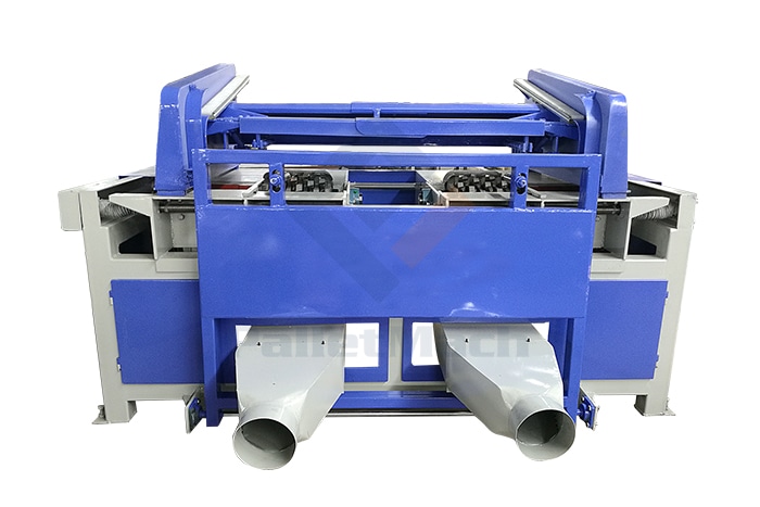 double slot pallet stringer notching machine