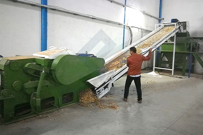 drum wood chipper