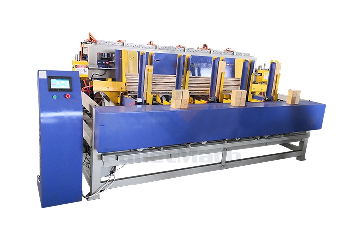 pallet legs nailing machine