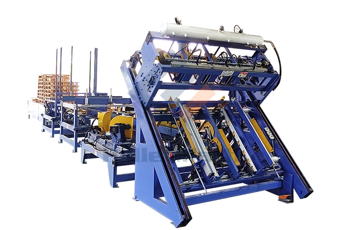 pallet nailing machine